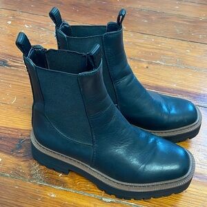 Sam Edelman Black Ankle Boots